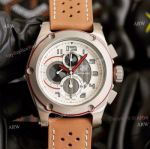 Tag Heuer Carrera MP4-12C Chronograph Watch Black Dial Brown Leather Strap-Best Tag Heuer Replica Watches